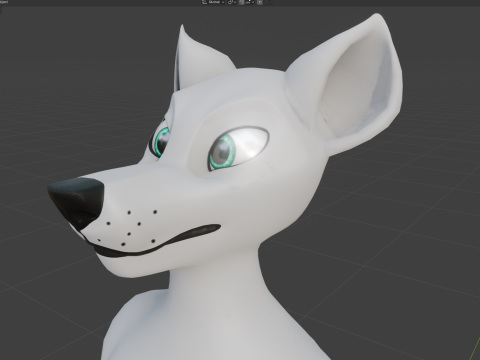Dimitri Anthro Wolf Modelo 3D