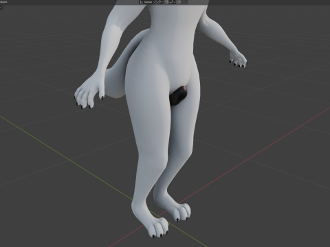 Dimitri Anthro Wolf Modelo 3D