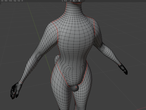 Dimitri Anthro Wolf Modelo 3D