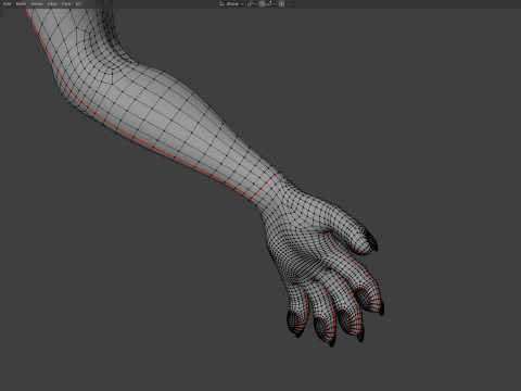 Dimitri Anthro Wolf Modelo 3D