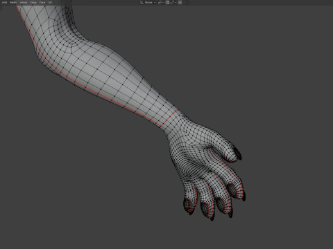 Dimitri Anthro Wolf 3D Model