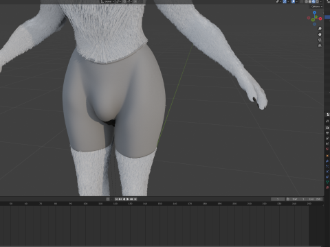 Dimitri Anthro Wolf Modelo 3D
