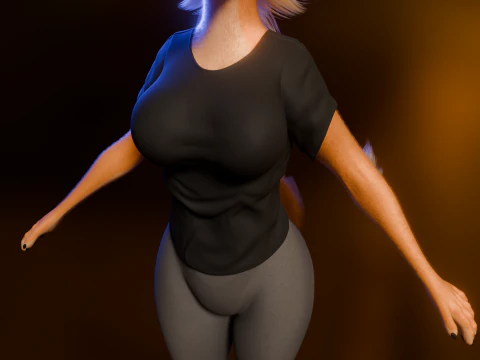 Ash Antro Fox Modelo 3D