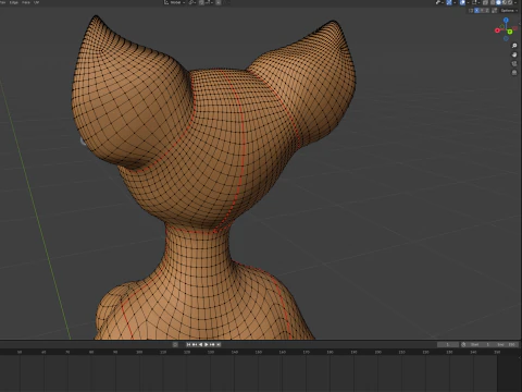 Ash Antro Fox Modelo 3D