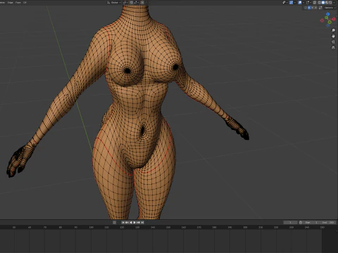 Ash Antro Fox Modelo 3D