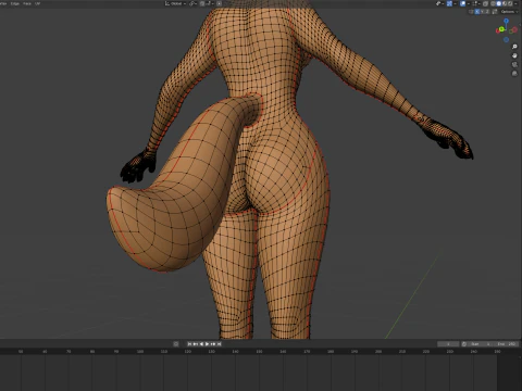 Ash Antro Fox Modelo 3D