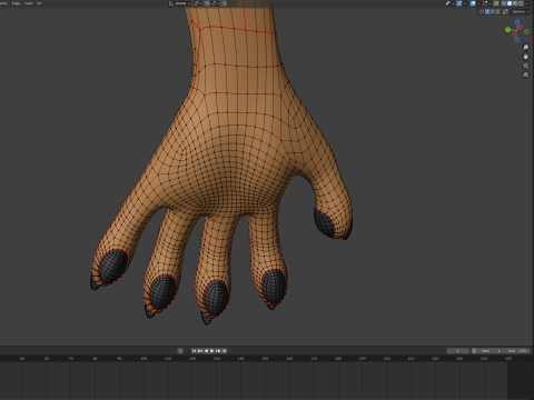 Ash Anthro Fox 3D Model