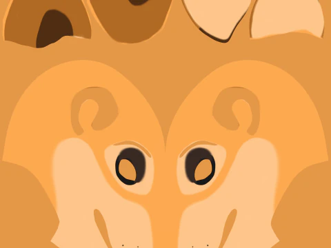 Ash Antro Fox Modelo 3D