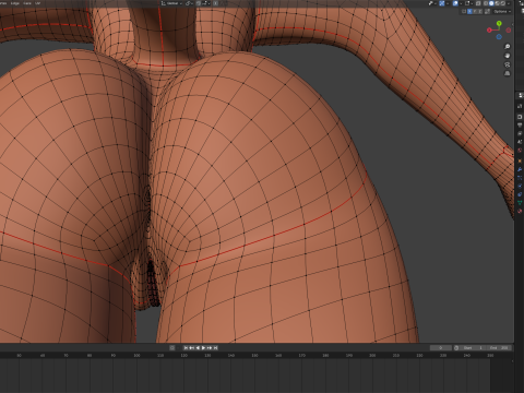 Kate Anthro Fox 3Dモデル