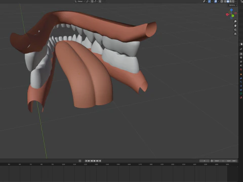 Kate Anthro Fox 3D Model