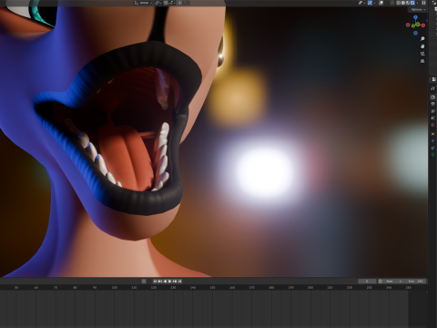 Kate Anthro Fox 3Dモデル