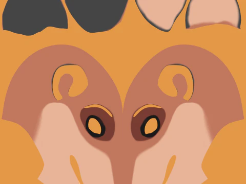 Kate Anthro Fox 3D Model