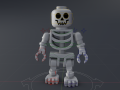 LEGO Skeleton 3D Model