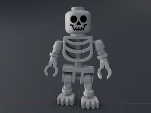 lego skeleton 3D Model