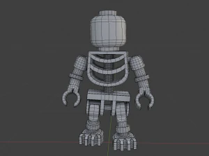 lego skeleton 3D Model