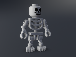 lego skeleton 3D-Modell