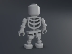 lego skeleton 3D Model