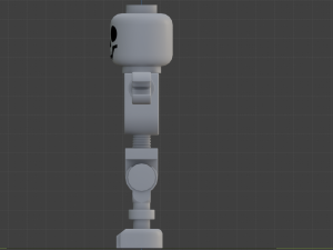lego skeleton 3D-Modell