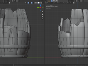 stylized wooden barrels pack 3D 模型