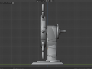 stylized ship helm 3D-Modell