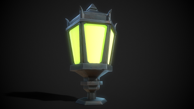 stylized lanterns 3D Model .c4d .max .obj .3ds .fbx .stl .blend 