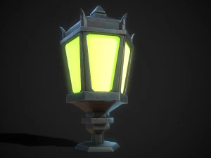 程式化的灯笼 3D 模型