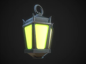 stylized lanterns 3D Model