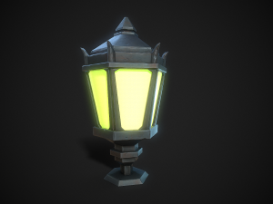 stylized lanterns 3D Model