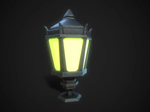 stylized lanterns 3D Model