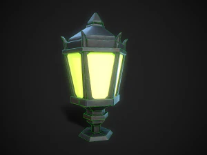 stylized lanterns 3D Model