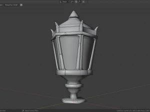 stylized lanterns 3D Model