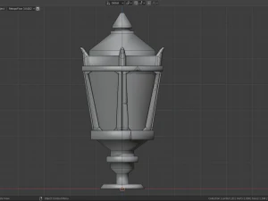 stylized lanterns 3D Model