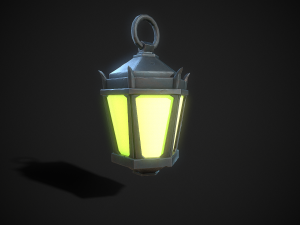 stylized lanterns 3D Model