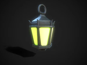 stylized lanterns 3D Model