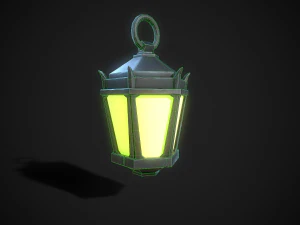 stylized lanterns 3D Model