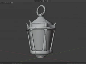 stylized lanterns 3D Model