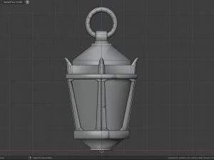 stylized lanterns 3D Model