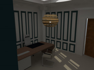 classic office Modelo 3D