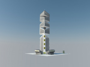 tower 3D मॉडल