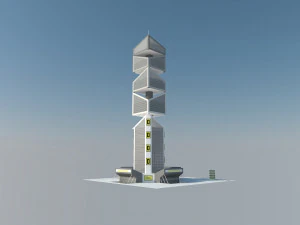 torre Modelo 3D