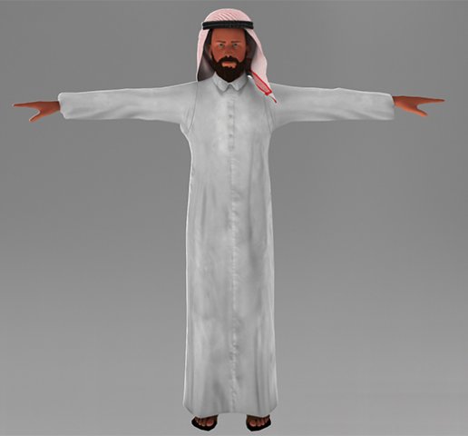 arbi man 3D 模型 .c4d .max .obj .3ds .fbx .stl .blend 