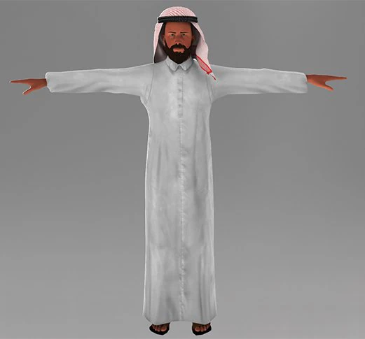 arbi man 3D Model .c4d .max .obj .3ds .fbx .stl .blend 