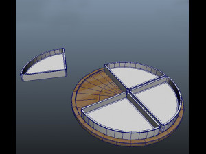 dry fruit bowl 3D Модель
