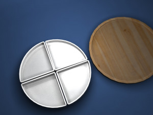 dry fruit bowl 3D Модель