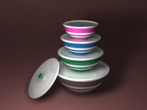bowlset 3D Model