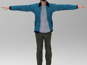 Johnny Junge 3D Modell