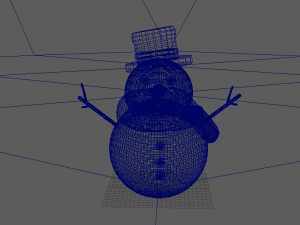 snowman 3D Model