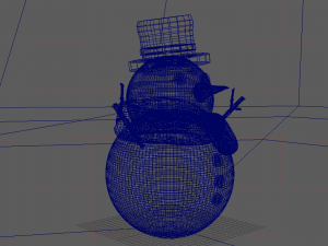 snowman 3D Model