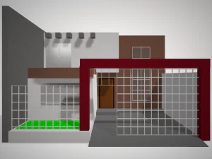 valley house 3D Model