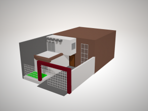 valley house 3D मॉडल